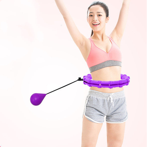 Fitness-Ring, verstellbar, Sport-Reifen, Bauchmuskeltraining, dünne Taille, abnehmbar, Massage-Fitness-Reifen, Fitnessstudio, Heimtraining, Gewichtsverlust