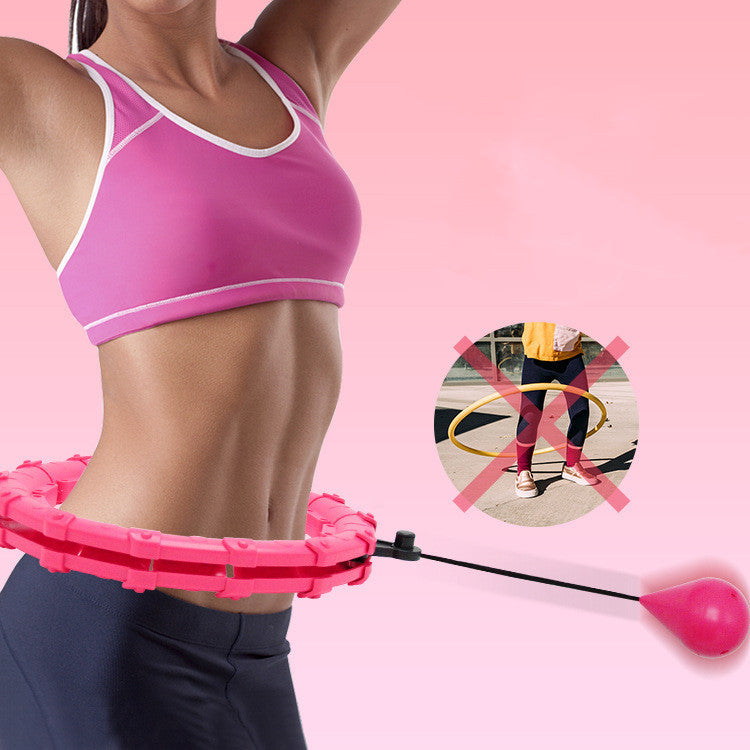Fitness-Ring, verstellbar, Sport-Reifen, Bauchmuskeltraining, dünne Taille, abnehmbar, Massage-Fitness-Reifen, Fitnessstudio, Heimtraining, Gewichtsverlust