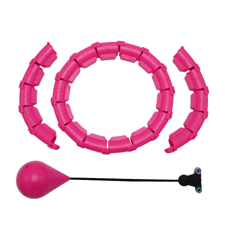 Fitness-Ring, verstellbar, Sport-Reifen, Bauchmuskeltraining, dünne Taille, abnehmbar, Massage-Fitness-Reifen, Fitnessstudio, Heimtraining, Gewichtsverlust