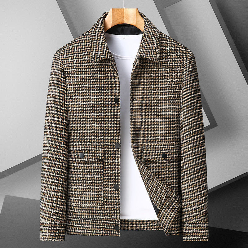 Men's Casual Autumn And Winter Plus size jacket