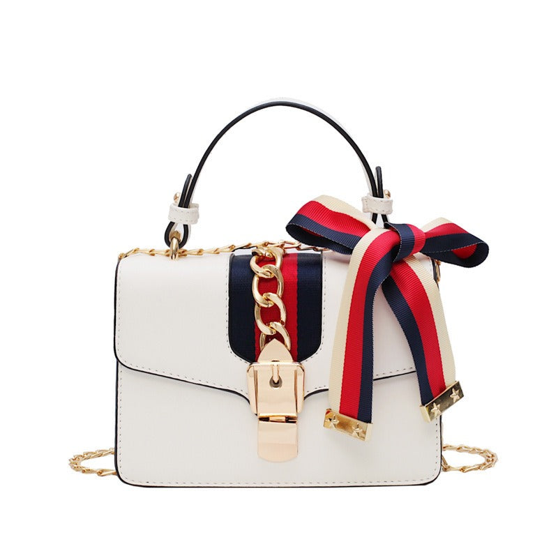 Modische Handtasche, neue trendige Schals, koreanische Version einer Umhängetasche, Umhängetasche mit Kette für Damen