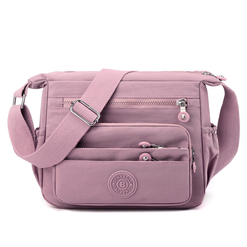 Crossbody Bag Lightweight And Large Capacity Nylon Shoulder Bag