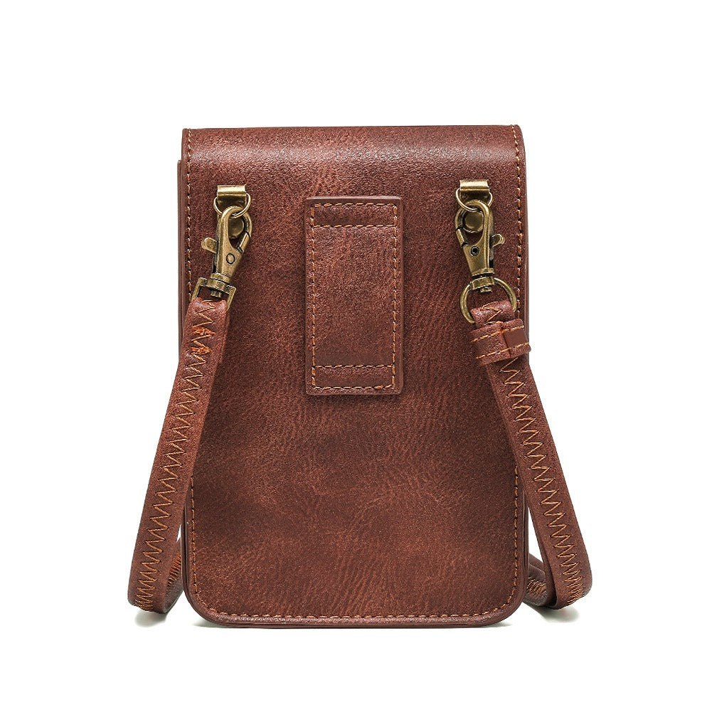 Neu Tasche Frauen Punk Frauen Eine Schulter Schräge Straddle Tasche MINI Kleine Quadratische Tasche
