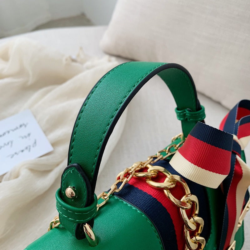 Modische Handtasche, neue trendige Schals, koreanische Version einer Umhängetasche, Umhängetasche mit Kette für Damen