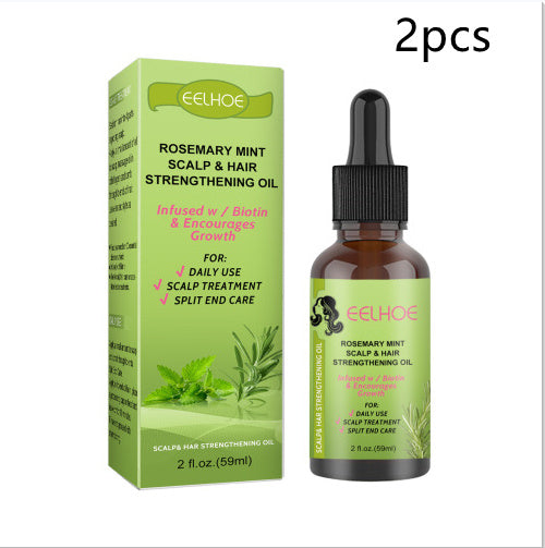 Rosmarin-Minze-Haarwuchsfluid Kopfhautmassage
