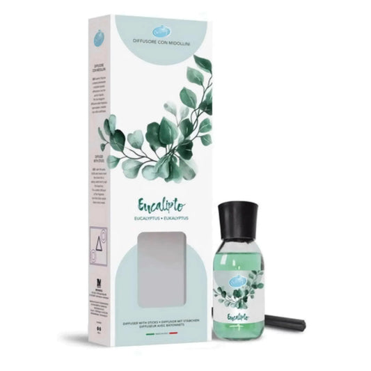 Soft geurstokjes Eucalyptus 125ml