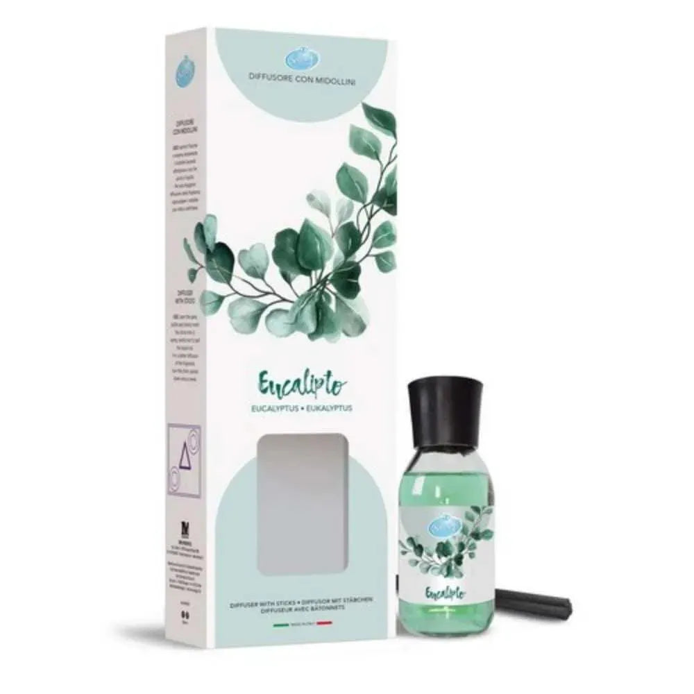 Soft geurstokjes Eucalyptus 125ml
